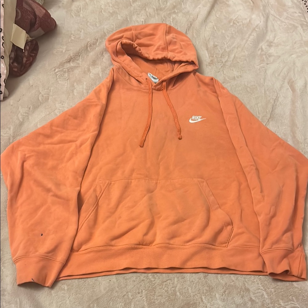 Nike Orange Hoodie